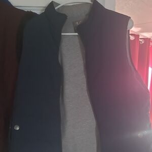 Fall VestNatural Reflections Quilted Vest in Deep Blue